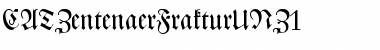 CAT Zentenaer Fraktur UNZ1 Regular Font