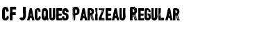 CF Jacques Parizeau Regular Font