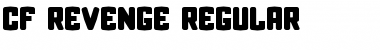 CF Revenge Regular Font