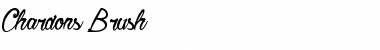 Download Chardons Brush Font Download Chardons Brush Font