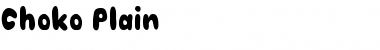 Download Choko Plain Font Download Choko Plain Font