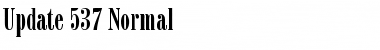Download Update 537 Font