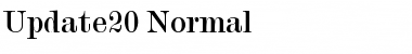 Download Update20 Font