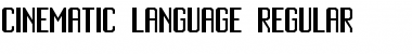 Download Cinematic Language Font Download Cinematic Language Font