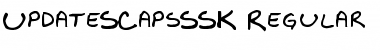 UpdateSCapsSSK Regular Font