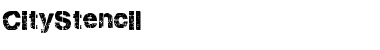 Download CityStencil Font Download CityStencil Font