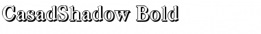 CasadShadow Bold Font