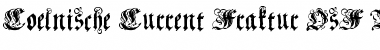 Download Coelnische Current Fraktur OsF UNZ1 Font