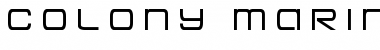 Download Colony Marines Title Font Download Colony Marines Title Font