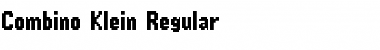 Combino Klein Regular Font