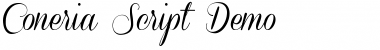 Coneria Script Demo Regular Font