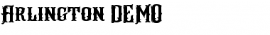 Arlington DEMO Regular Font