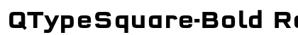QTypeSquare-Bold Regular preview