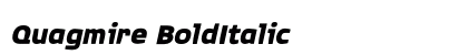 Quagmire BoldItalic Preview