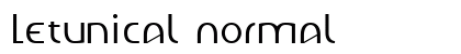Letunical Normal Preview