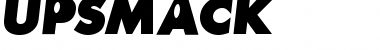 Upsmack Regular Font