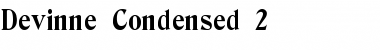 Devinne 2 Regular Font