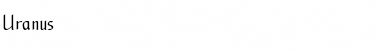 Download Uranus Font Download Uranus Font