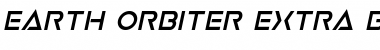 Earth Orbiter Extra-Bold Italic Bold Italic Font