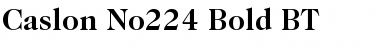 Download Caslon224 Bk BT Font
