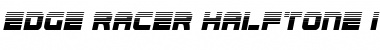 Edge Racer Halftone Italic Italic Font