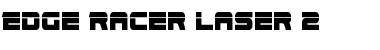 Edge Racer Laser 2 Regular Font