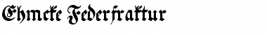 Download Ehmcke Federfraktur Font Download Ehmcke Federfraktur Font