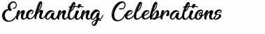 Download Enchanting Celebrations Font Download Enchanting Celebrations Font