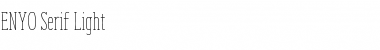 Download ENYO Serif Light Font Download ENYO Serif Light Font