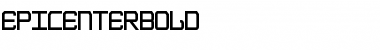 EpicenterBold Regular Font