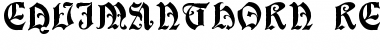 Download Equimanthorn Font Download Equimanthorn Font
