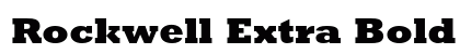 Rockwell Extra Bold Preview