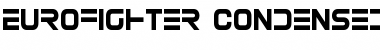 Eurofighter Condensed Condensed Font