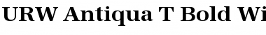 URW Antiqua T Regular Font