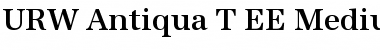 Download URW Antiqua T EE Font