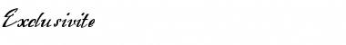 Download Exclusivite Font Download Exclusivite Font