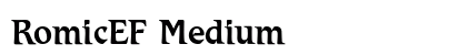 RomicEF Medium Preview