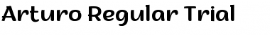 Arturo Trial Regular Font