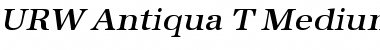 URW Antiqua T Regular Font