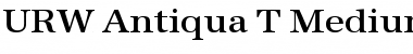 URW Antiqua T Regular Font