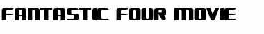 Download FANTASTIC FOUR MOVIE Font Download FANTASTIC FOUR MOVIE Font
