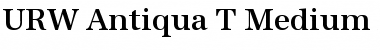 URW Antiqua T Regular Font