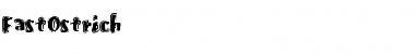 Download FastOstrich Font Download FastOstrich Font