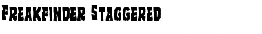 Download Freakfinder Staggered Font