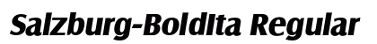 Salzburg-BoldIta Regular preview