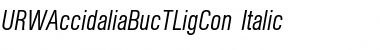 Download URWAccidaliaBucTLigCon Font