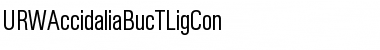 Download URWAccidaliaBucTLigCon Font Download URWAccidaliaBucTLigCon Font