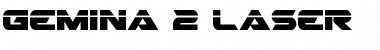Download Gemina 2 Laser Font