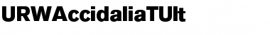 Download URWAccidaliaTUlt Font