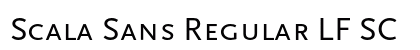 Scala Sans Regular LF SC Preview